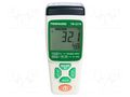 Meter: temperature; digital; LCD; 4 digit (9999); Sampling: 1x/s TENMARS TM-321N