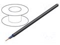 Wire; H07RN-F; 2x4mm2; round; stranded; Cu; rubber; black; 450V,750V LAPP H07RN-F/EV-2X4