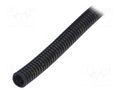 Protective tube; Size: 48; polyamide 6; black; L: 30m; PMAFLEX VOH PMA I-VOHG-48B