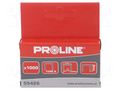 Staples; Width: 12.7mm; L: 6mm; 1000pcs. PROLINE PRE-55426