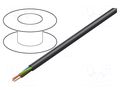 Wire; H07RN-F; 3G2.5mm2; round; stranded; Cu; LSZH; black; 450V,750V TKD TKD-3500830
