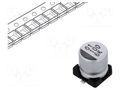 Capacitor: electrolytic; SMD; 100uF; 6.3VDC; Ø5x5.3mm; ±20%; 2000h SAMWHA CK0J107M05005VR