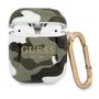 Guess GUA2UCAMA AirPods cover green/khaki Camo Collection, Guess 3666339010119 3666339010119