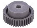 Spur gear; whell width: 35mm; Ø: 92mm; Number of teeth: 44; ZCL ELESA+GANTER ZCL-2.0-44