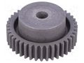 Spur gear; whell width: 40mm; Ø: 72.5mm; Number of teeth: 27; ZCL ELESA+GANTER ZCL-2.5-27