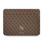 Guess 4G Big Logo case for a 13&quot; laptop - brown, Guess 3666339005382 3666339005382