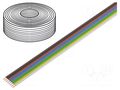 Wire; LiYz; 8x0.25mm2; 350V; Package: 10m; Cu; stranded DONAU ELEKTRONIK D-225-885-10