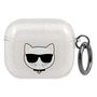 Karl Lagerfeld KLA3UCHGS AirPods 3 cover srebrny/silver Glitter Choupette, Karl Lagerfeld 3666339009151 3666339009151