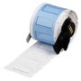 LABEL, HEAT SHRINK, 6.35MMX25.4MM, WHT M6-250-1-342-WT