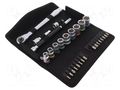 Wrench-set; socket spanner; 3/8"; Zyklop; 29pcs. WERA WERA.05004048001