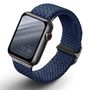 Uniq Aspen Braided strap for Apple Watch 1/2/3/4/5/6/7/8/SE/SE2 44/42/45 mm - blue, UNIQ 8886463676424