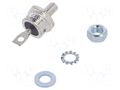 Diode: rectifying; 1.2kV; 85A; anode to stud; DO203AB,DO5; 1.2V VISHAY VS-85HFR120