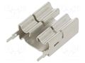 Heatsink: moulded; TO220; natural; L: 11mm; W: 22mm; H: 24mm; 19.5K/W ALUTRONIC CK990/SN