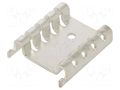 Heatsink: moulded; TO220; natural; L: 7.2mm; W: 27mm; H: 29mm; 22.5K/W ALUTRONIC FI303/SN