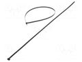 Cable tie; L: 1200mm; W: 12.5mm; black; polyamide; 1112N; Ømax: 380mm FIX&FASTEN FIX-S-12.5X1200/BK