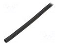 Protective tube; Size: 10; polyamide 12; black; L: 50m; PIS; UL94V-0 PMA I-PIST-10B