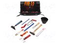 Tools set: general purpose; for electricians; 24pcs. KNIPEX KNP.002102EL