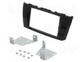 Radio frame; Mitsubishi; 2 DIN; black gloss ACV RAM-40.326.2