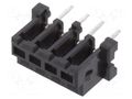 Connector: wire-wire/PCB; socket; female; PIN: 4; SignalBee; THT HIROSE DF3-4S-2DSA-25