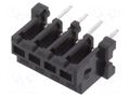 Connector: wire-wire/PCB; socket; female; PIN: 4; SignalBee; THT HIROSE DF3-4S-2DSA-25