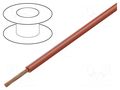 Wire; FLRY-A; 1x1mm2; stranded; Cu; PVC; red; 60V; Class: 5; 1.9÷2.1mm BQ CABLE FLRY-A1.00-RD/1