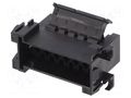 Connector: wire-wire; plug; male; JPT; PIN: 14; for cable; black TE Connectivity 929505-5