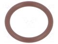 O-ring gasket; FPM; Thk: 2mm; Øint: 14mm; brown; -20÷200°C ORING USZCZELNIENIA TECHNICZNE O-14X2-80-FPM-BR