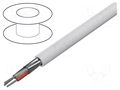 Wire; 3x22AWG; stranded; Cu; shielded,Al-PET foil; Insulation: PVC BELDEN 8771.01305