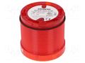 Module: light signaller; red; LED; 24VDC; 24VAC; IP65; Ø70x65.5mm SIEMENS 8WD4420-5DB