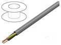Wire; HELUCONTROL®,JZ-520 HMH; 3G2.5mm2; unshielded; 300V,500V HELUKABEL JZ520-HMH-3G2.5