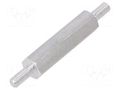 Screwed spacer sleeve; 20mm; Ext.thread: M2,5; hexagonal DREMEC TMM-M2.5X20/DR432