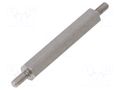 Screwed spacer sleeve; 30mm; Ext.thread: M2,5; hexagonal DREMEC TMM-M2.5X30/DR442