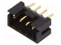 Connector: wire-wire/PCB; socket; male; PIN: 4; SignalBee; straight HIROSE DF3-4P-2DSA-01