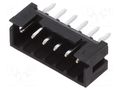 Connector: wire-wire/PCB; socket; male; PIN: 6; SignalBee; straight HIROSE DF3A-6P-2DSA