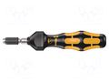 Screwdriver: torque; adjustable; Overall len: 142mm; 0.3÷1Nm WERA WERA.05074788001