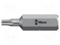 Screwdriver bit; Torx® with protection; T8H; Overall len: 25mm WERA WERA.867/BO/8