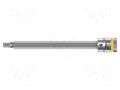 Socket; Hex Plus key,socket spanner; HEX 4mm; 1/4"; Zyklop WERA WERA.05003334001
