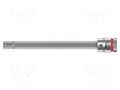 Socket; Hex Plus key,socket spanner; HEX 6mm; 1/4"; Zyklop WERA WERA.05003338001