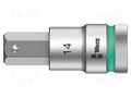 Socket; Hex Plus key,socket spanner; HEX 14mm; 1/2"; Zyklop WERA WERA.05003827001