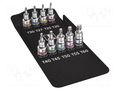 Wrench-set; socket spanner; Bit: Torx®; Chrom-vanadium steel WERA WERA.05004202001