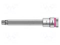 Socket; socket spanner,Torx®; Size: TX55; 1/2"; 140mm; Zyklop WERA WERA.05003857001