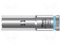 Socket; 6-angles,socket spanner; HEX 11mm; 3/8"; 8790 HMB Deep WERA WERA.05004533001