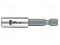 Holders for screwdriver bits; Socket: 1/4"; Overall len: 50mm WERA WERA.893/4/1/K