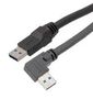 USB CABLE, 3.0 A PLUG-R/A A PLUG, 6.6FT CAU3HFA-90RA-2M