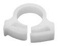 SNAPPER HOSE CLAMP, POLYACETAL, WHITE, 13.03MM, PK100 SNP610C2