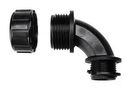 CONDUIT FITTING, 90 DEG, 1" DIA, PA66 166-90131