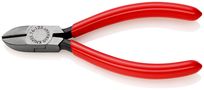 KNIPEX 76 01 125 Diagonal Cutter for electromechanics plastic coated black atramentized 125 mm 76 01 125 4003773044482