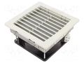 Fan: AC; axial; 230VAC; 70m3/h; 44dBA; IP54; 145x75x145mm; grey WEIDMÜLLER FF-EMC-22-54-GY