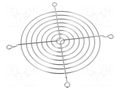Guard; metal; 120x120mm; screw; Ø4.9mm TQSolution FG-12-4.9