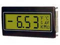 Meter: multifunction; digital,mounting; on panel; LCD; 3,5 digit TRUMETER DPM952-T